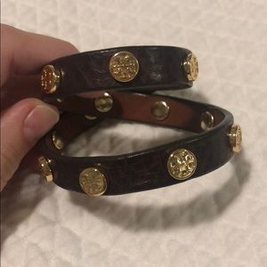 Tory Burch leather bracelet